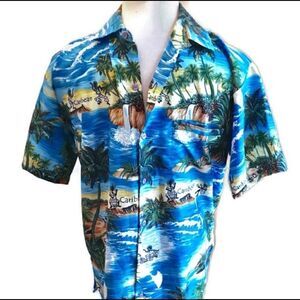 NWOT Rima Beach World Hawaiian Shirt Sz M